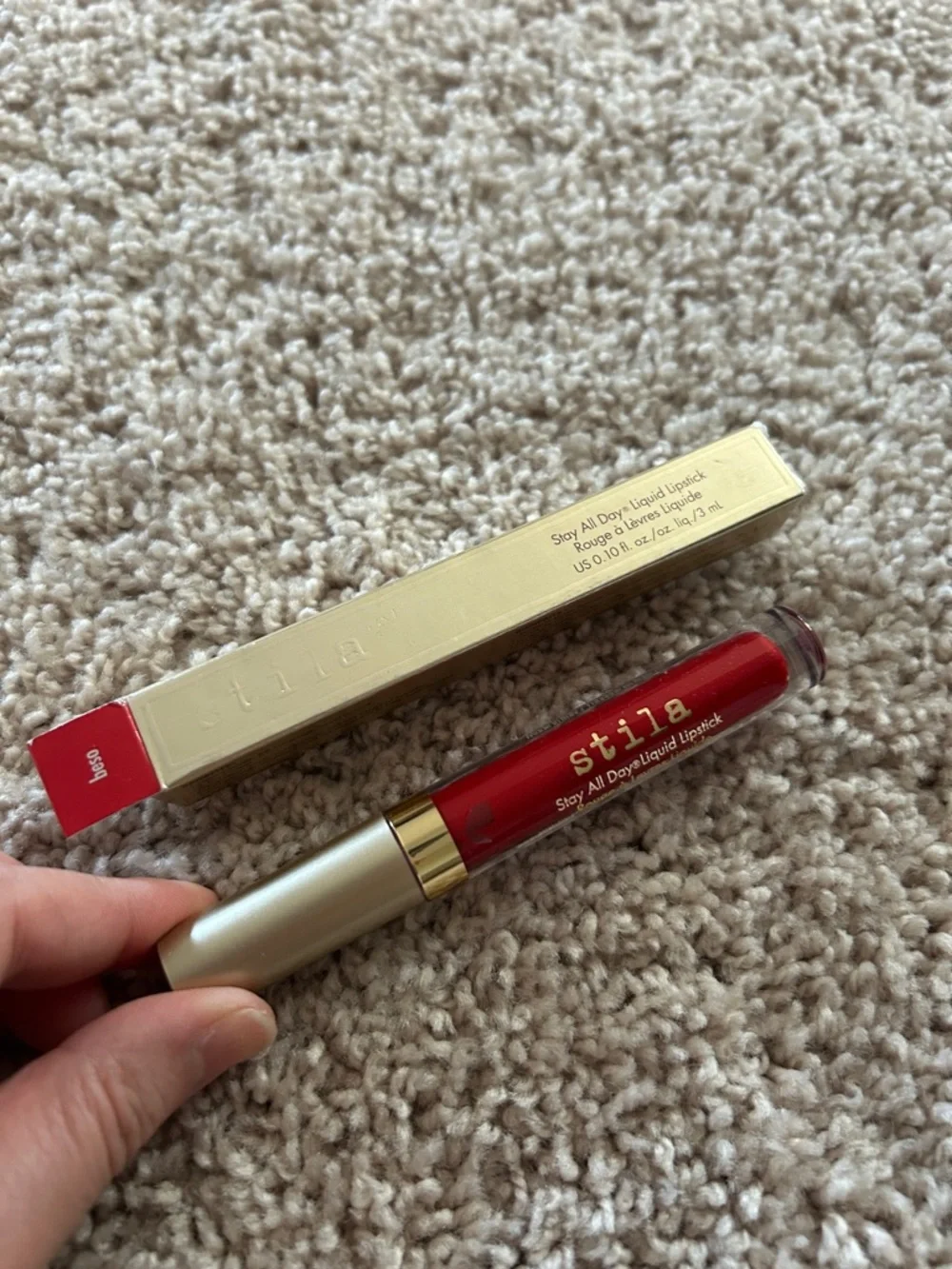 Stila & Clinique red lip bundle
